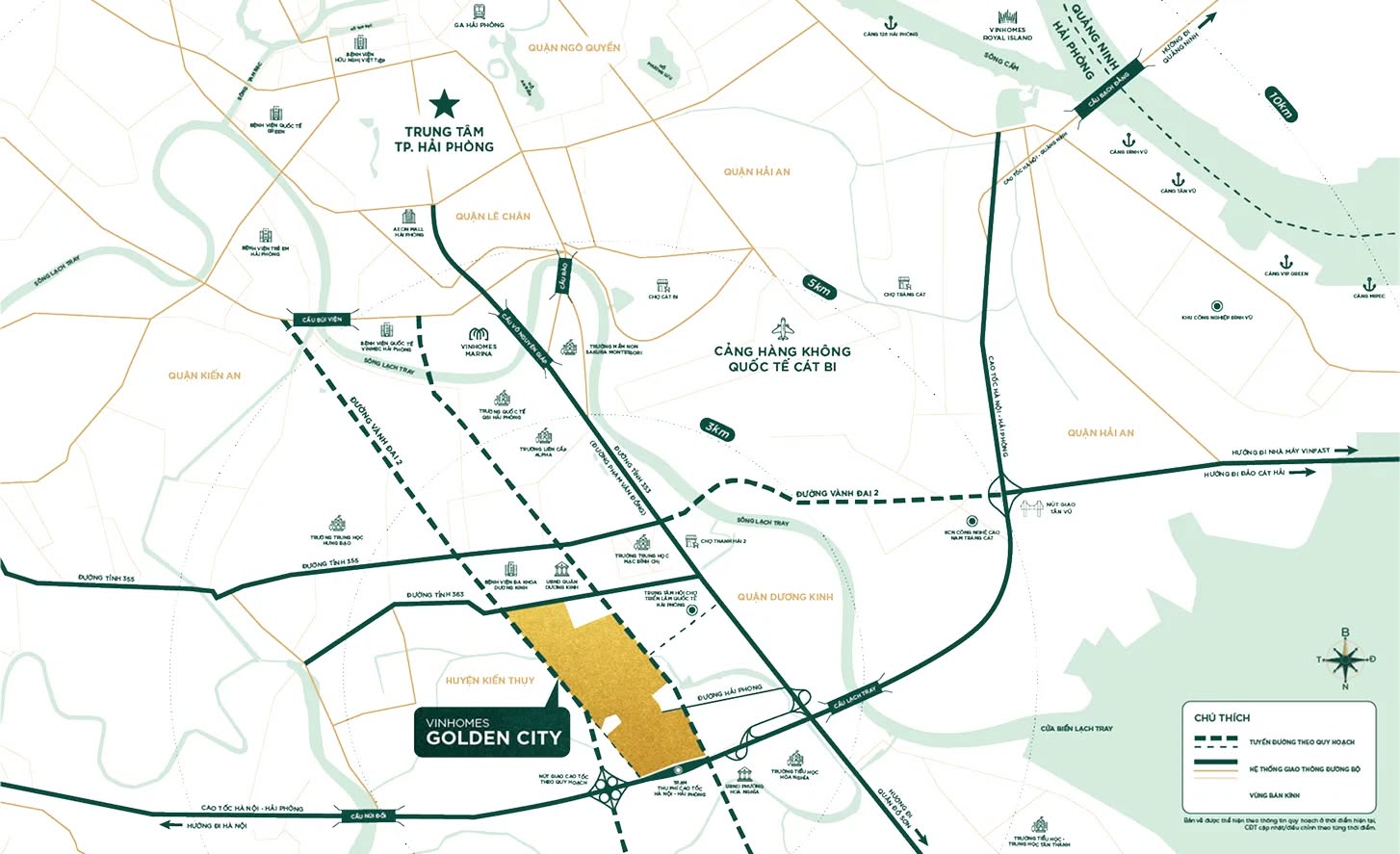 Vinhomes Golden City - Dương Kinh